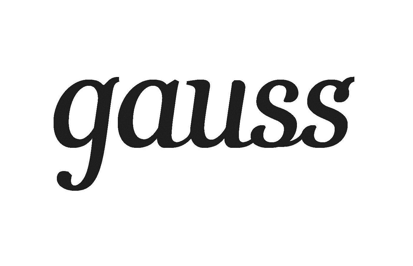 Gauss - отличное качество по отличной цене