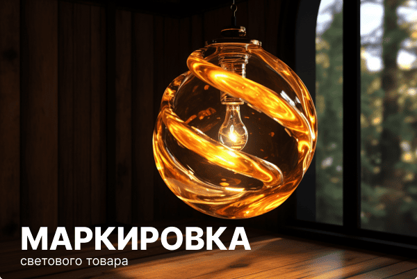 Важно! Маркировка светового товара
