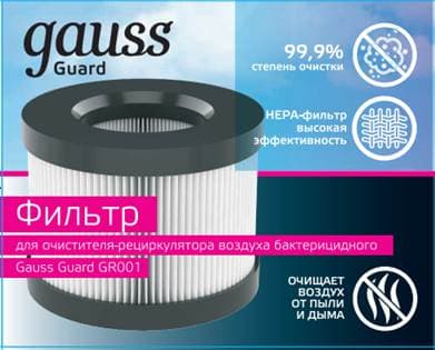 Gauss Guard: Антибактериальные очистители воздуха и фильтры
